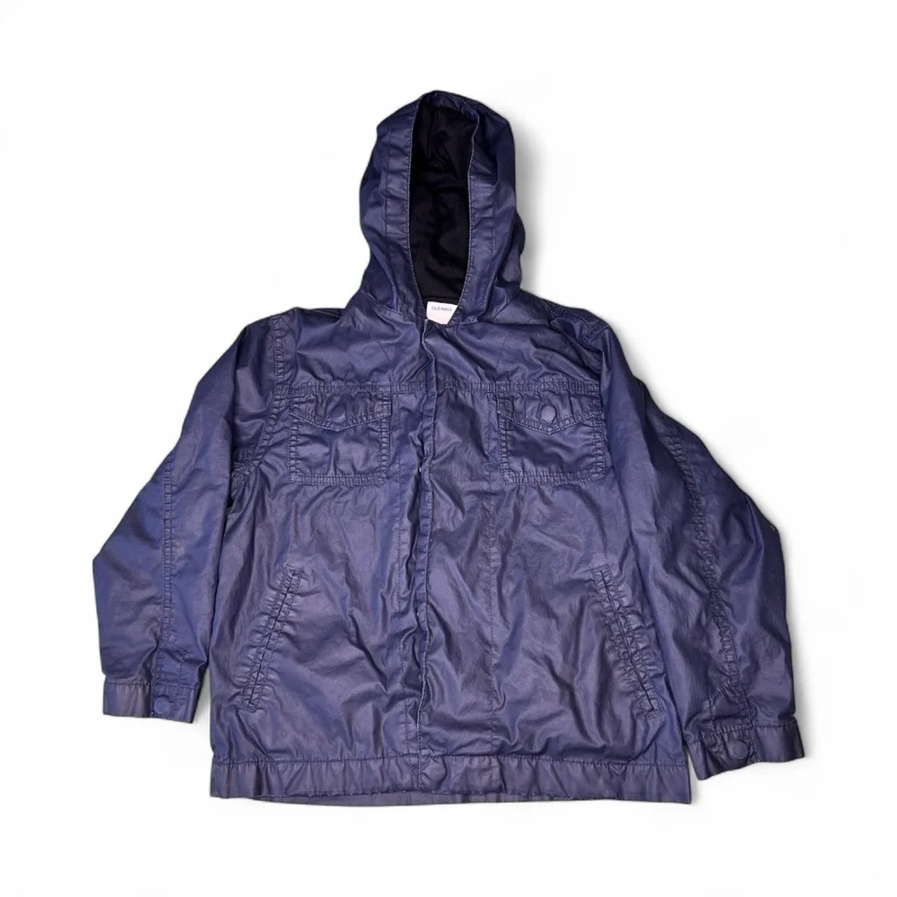 Old Navy Long sleeve Hooded Lightweight Jacket Navy Size Small